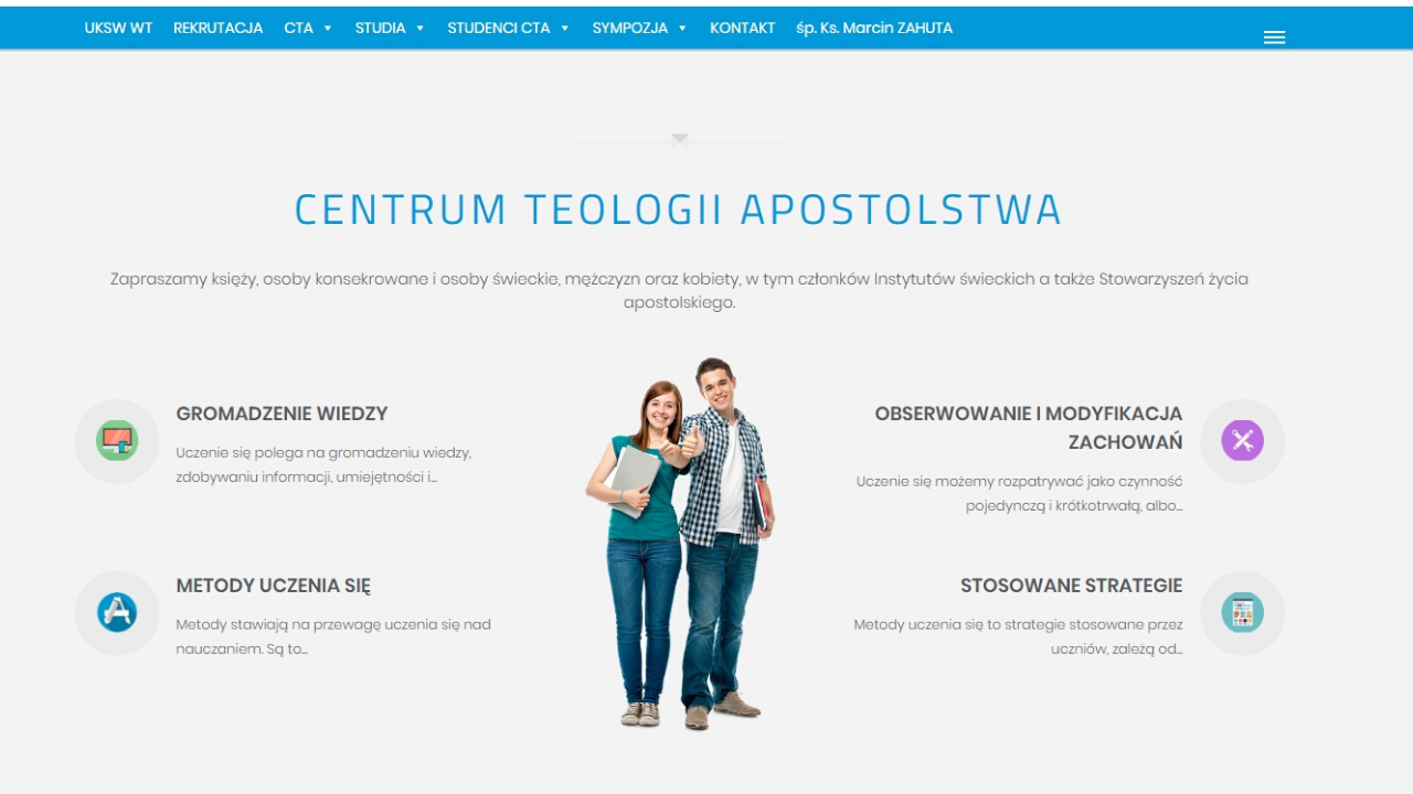 Studia w Centrum Teologii Apostolstwa „Pallottianum” w Ołtarzewie