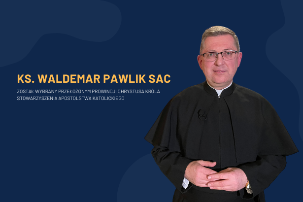 Ks. Waldemar Pawlik SAC został wybrany prowincjałem