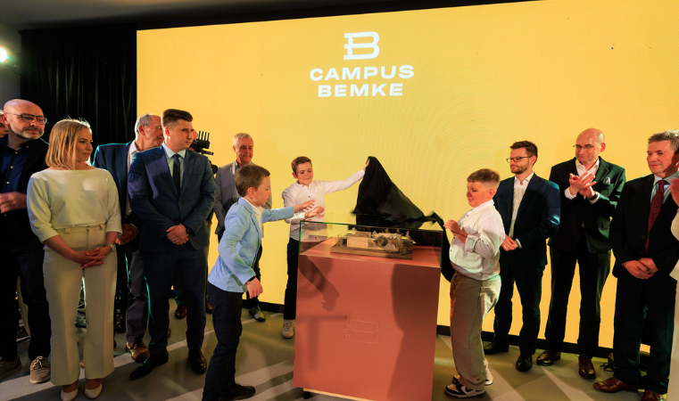 Uroczystość symbolicznego rozpoczęcia budowy Campusu Bemke
